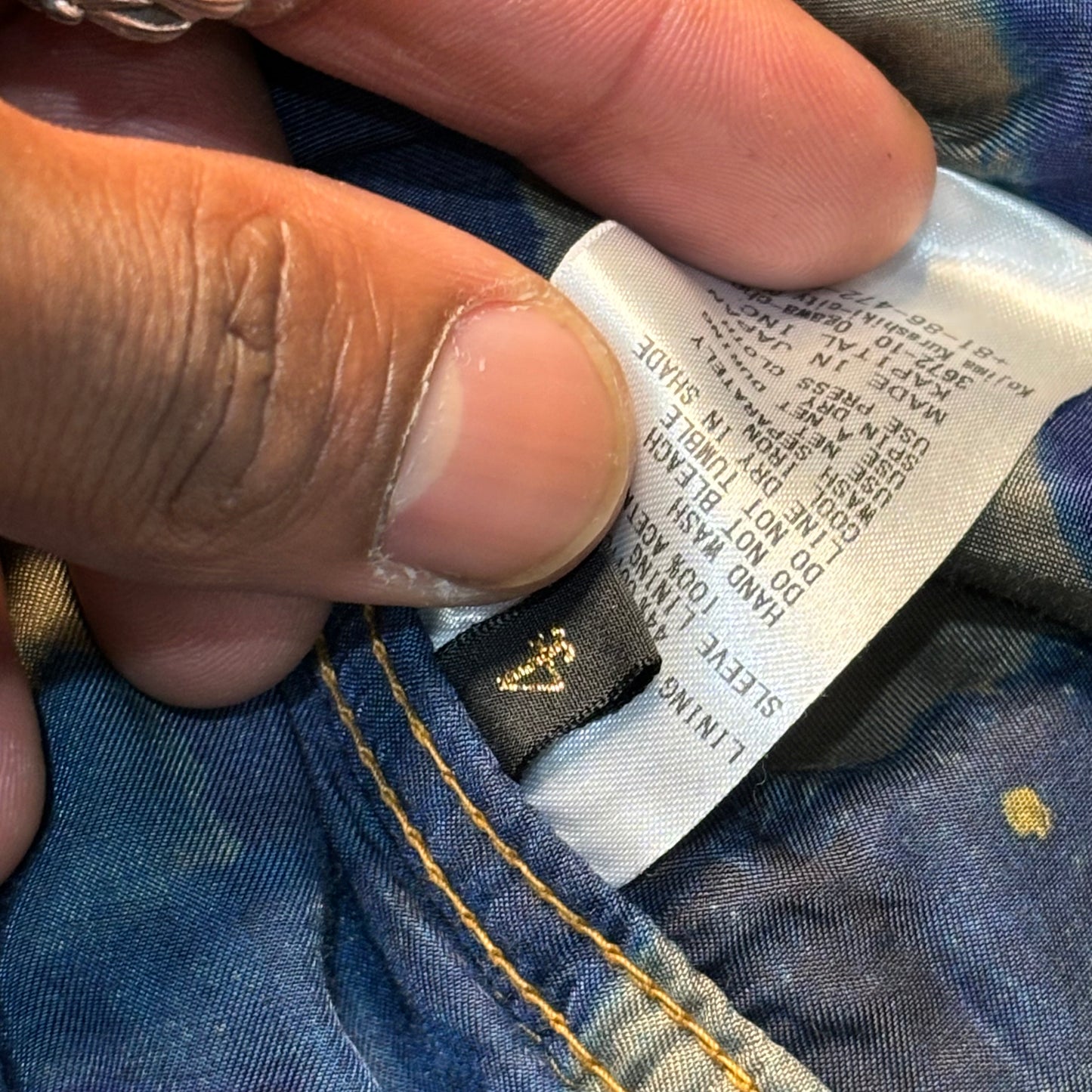 Kapital Distressed Boro Denim Jacket