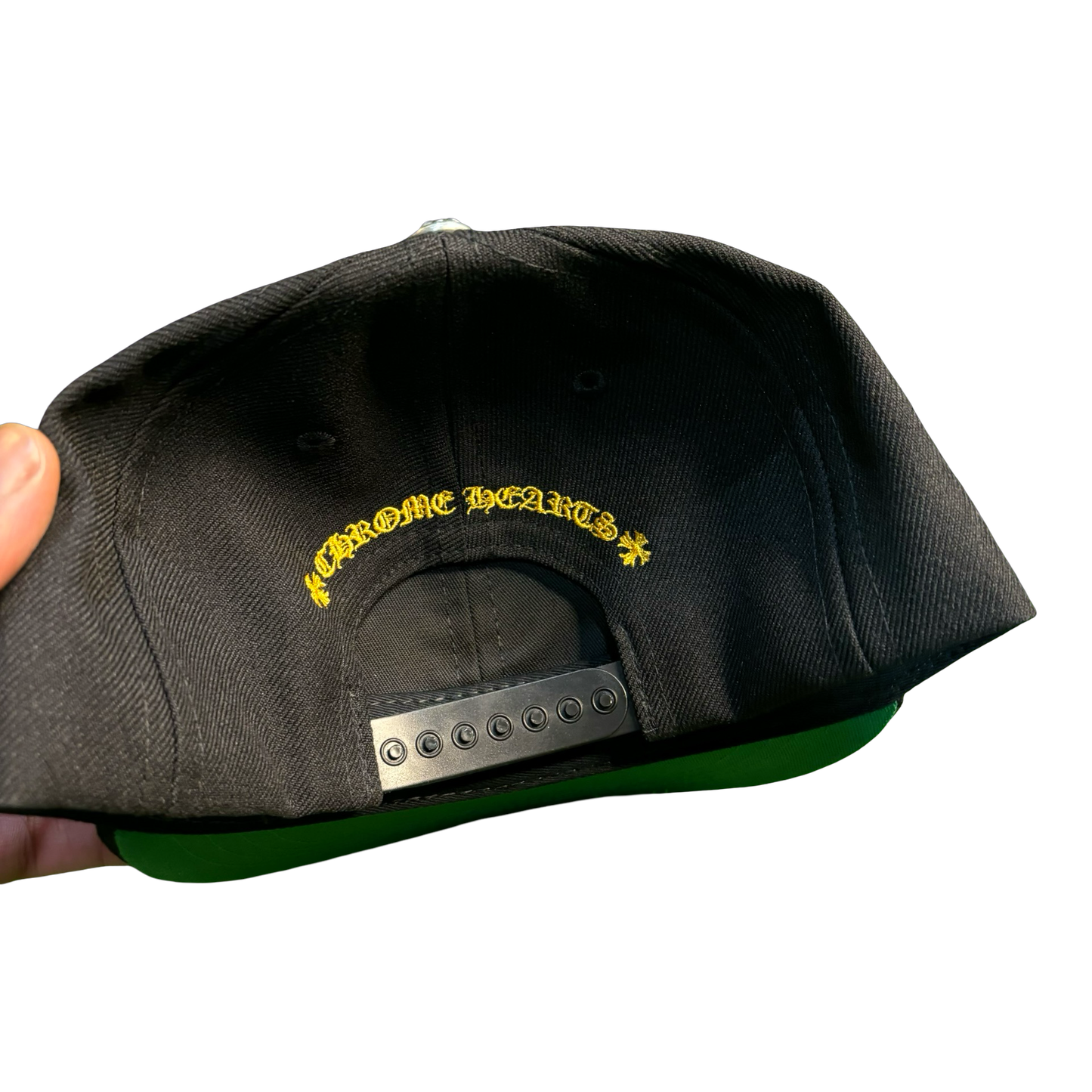 Chrome Hearts Black/Gold Baseball Hat