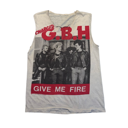 Vintage 80s GBH Give Me Fire Cut Off