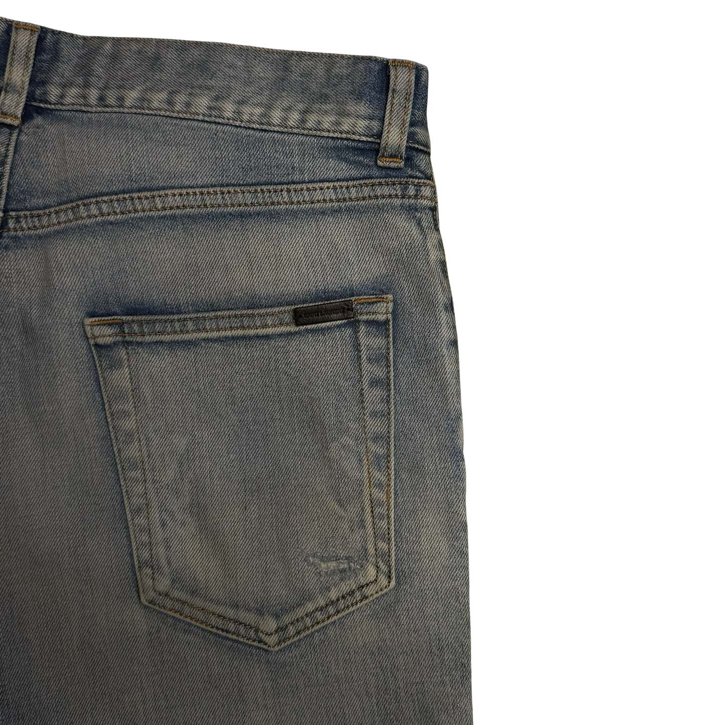 Saint Laurent D02 Distressed Jeans