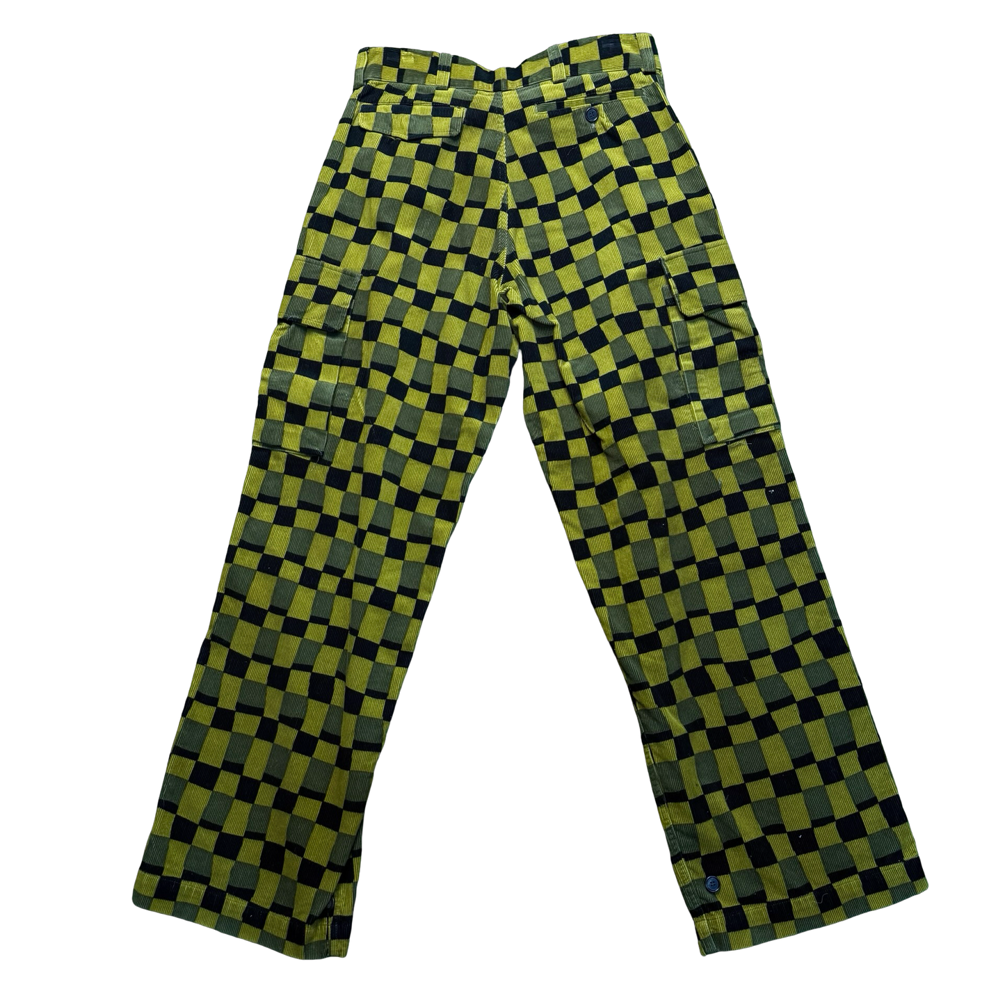 Marni Damier Corduroy Cargo Trousers