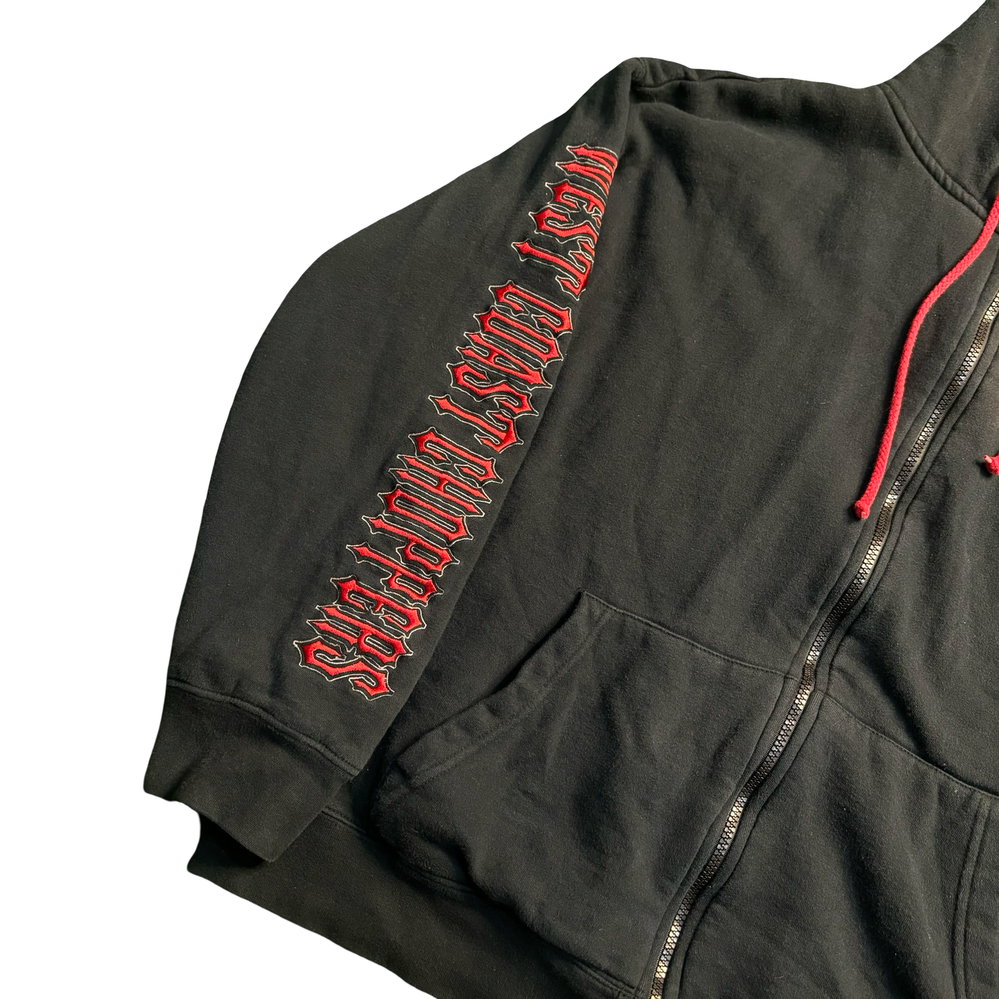 West Coast Choppers Thermal Zip-Up Hoodie