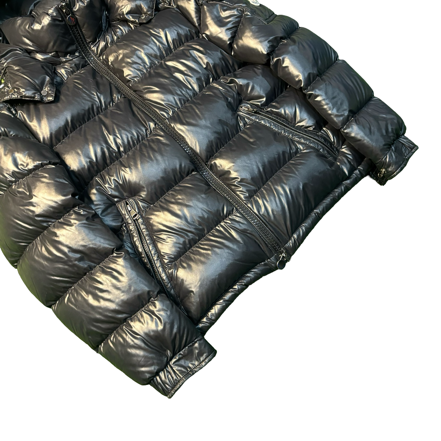 Moncler Black Puffer Coat