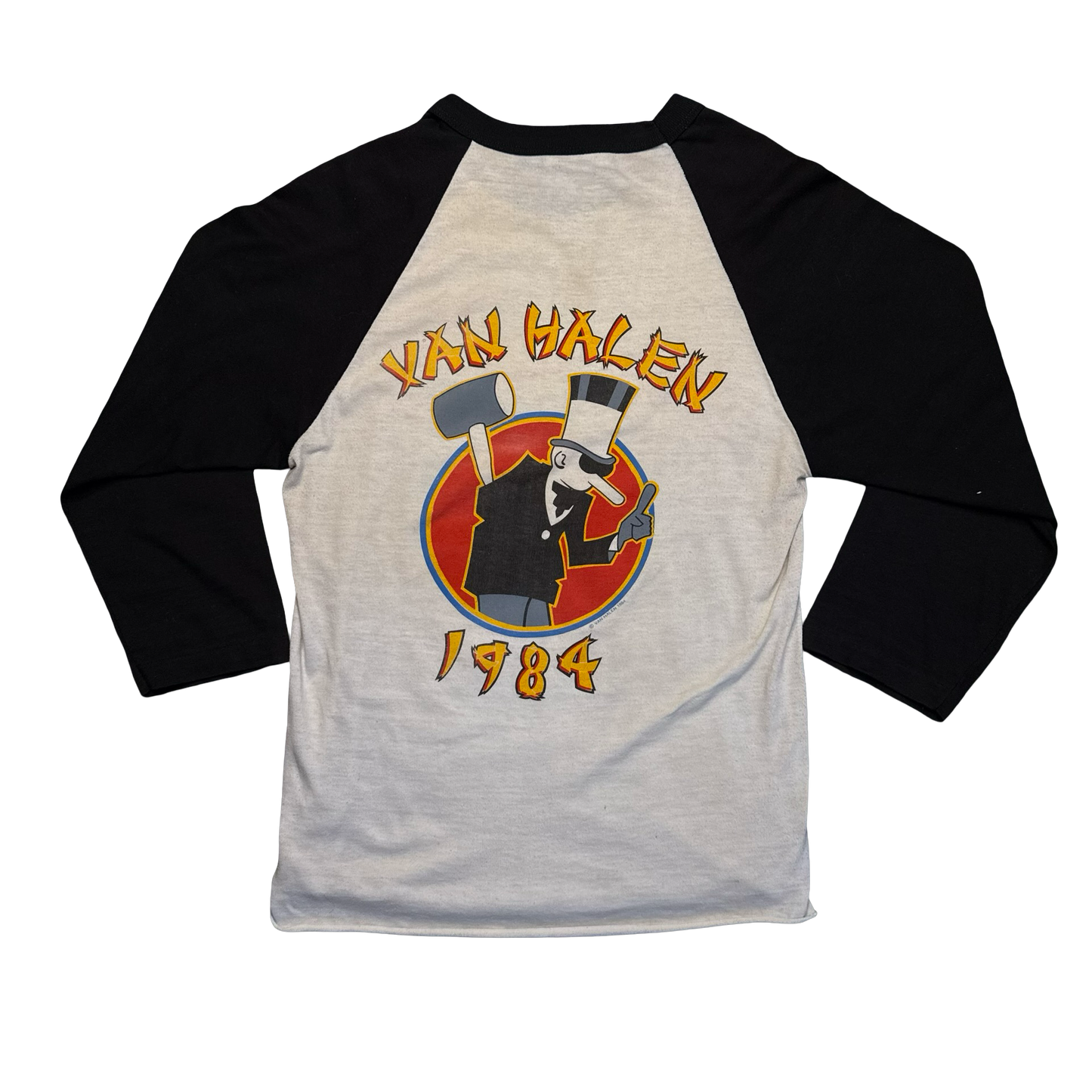 Vintage 1984 Van Halen Tour of the World Tee