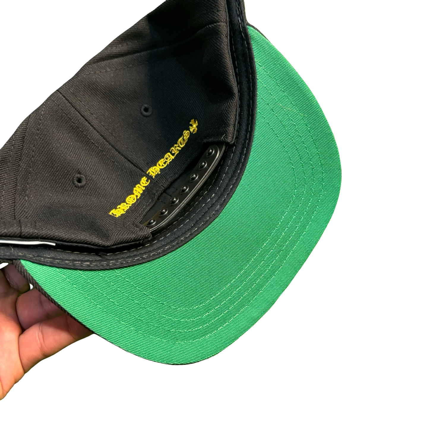 Chrome Hearts Black/Gold Baseball Hat