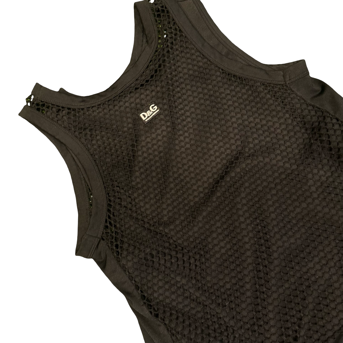 Vintage Dolce & Gabbana Fishnet Tank