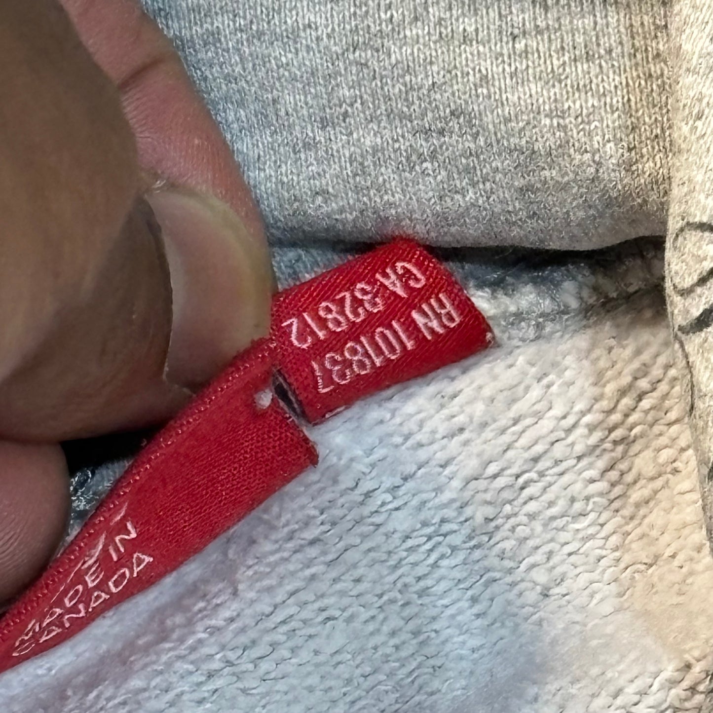 Supreme “Eat Me” Grey Hoodie