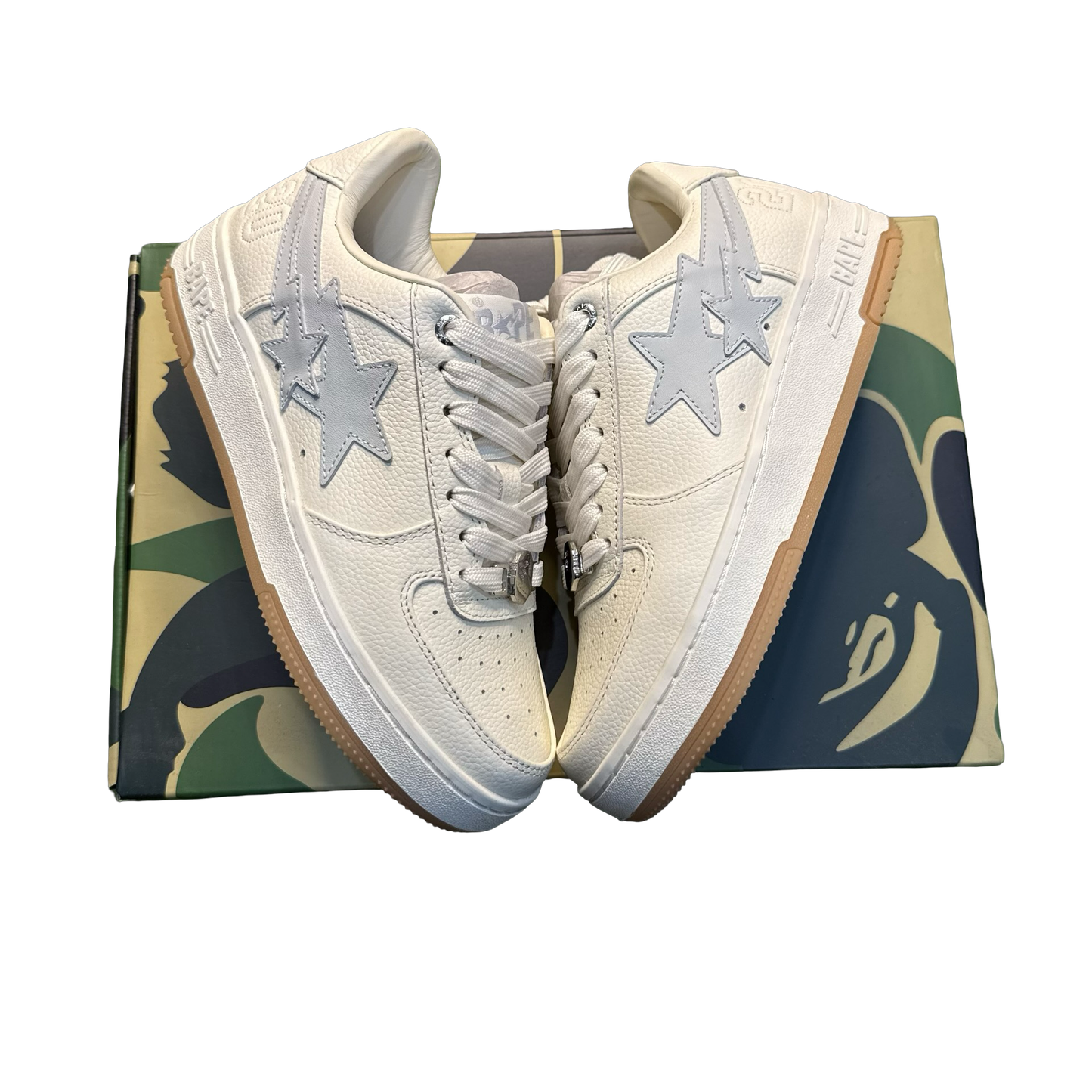 A Bathing Ape x Highsnobiety Double Stars BAPE Stars sneakers