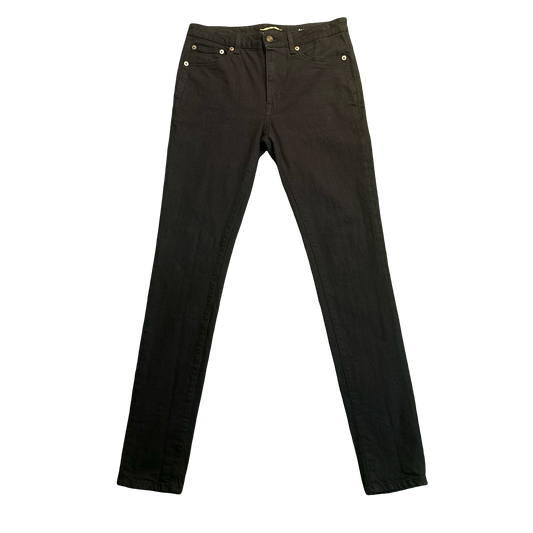 Saint Laurent Black Skinny-Fit Denim Jeans