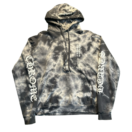 Chrome Hearts Tie Dye Horseshoe Logo Hoodie