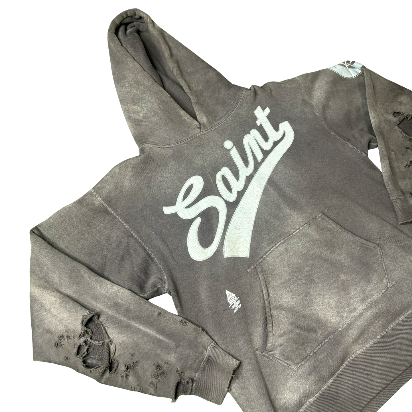 Saint Michael Distressed Hoodie
