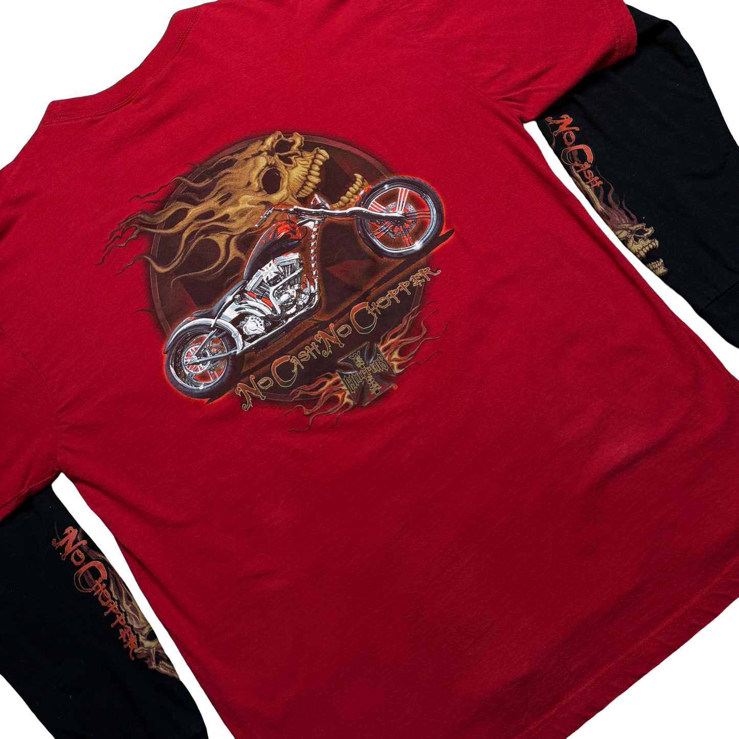 Vintage West Coast Choppers "No Cash No Chopper"