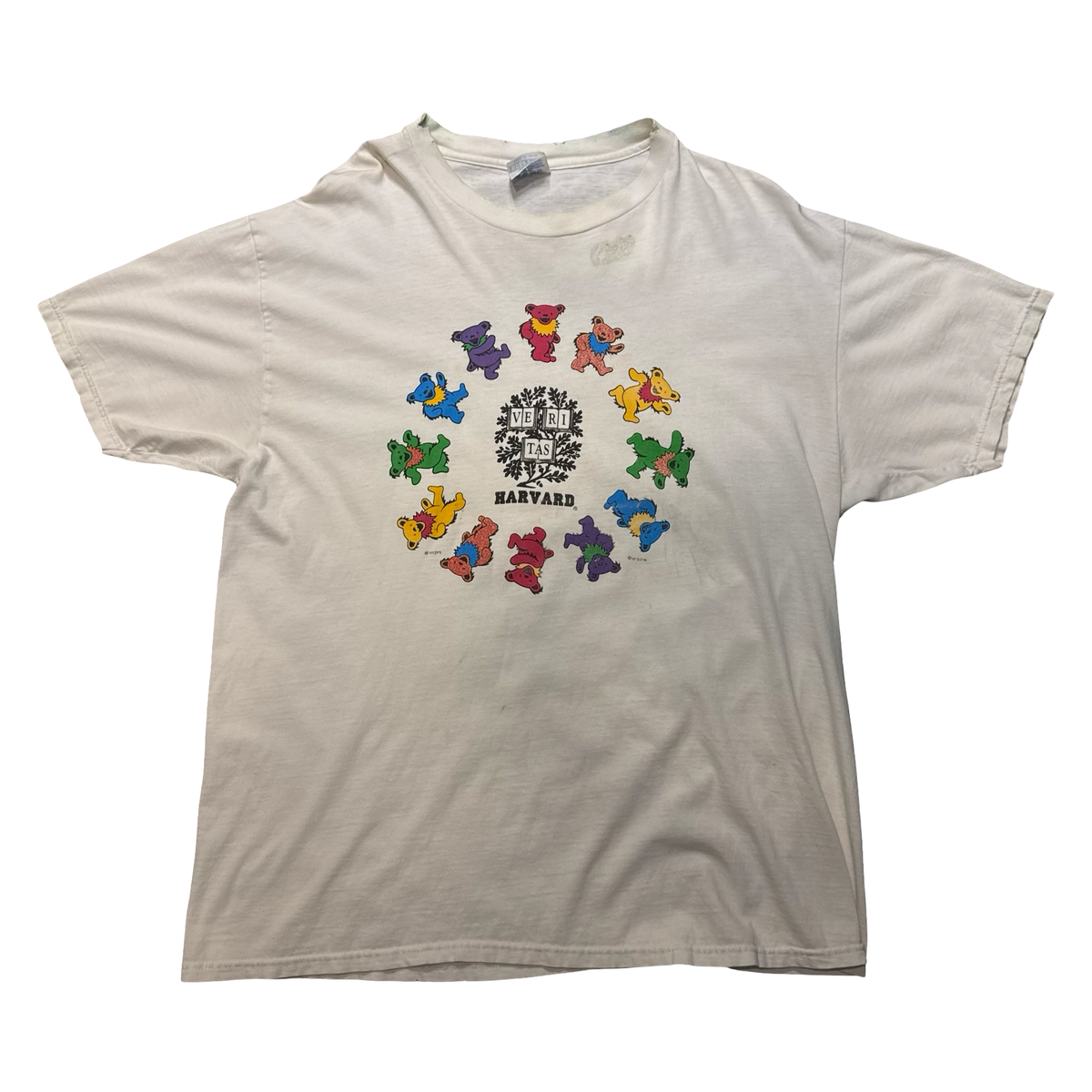 Vintage 1990s Grateful Dead "Harvard" College Tee