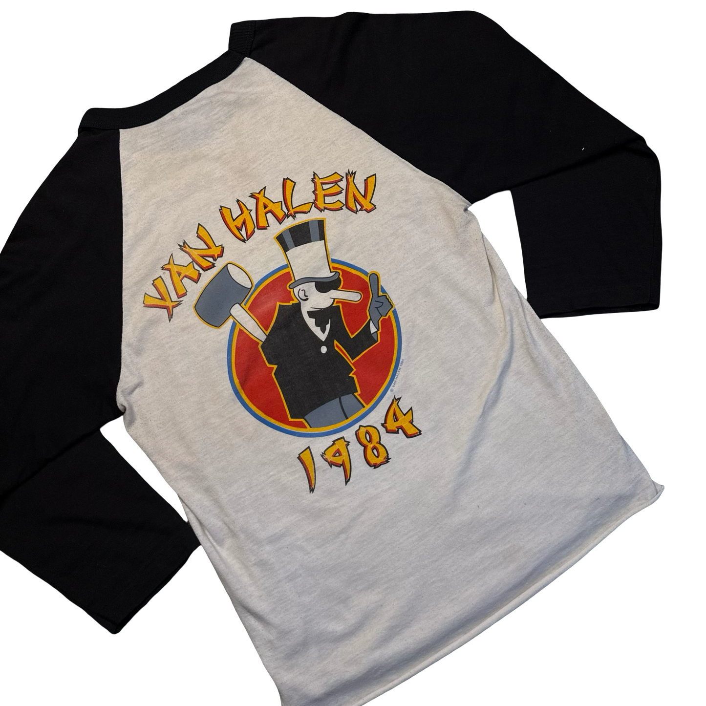 Vintage 1984 Van Halen Tour of the World Tee
