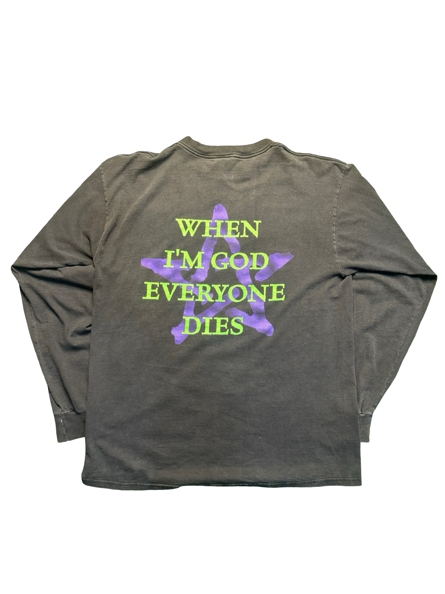 Vintage 1996 Marilyn Manson "When I'm God, Everyone Dies"