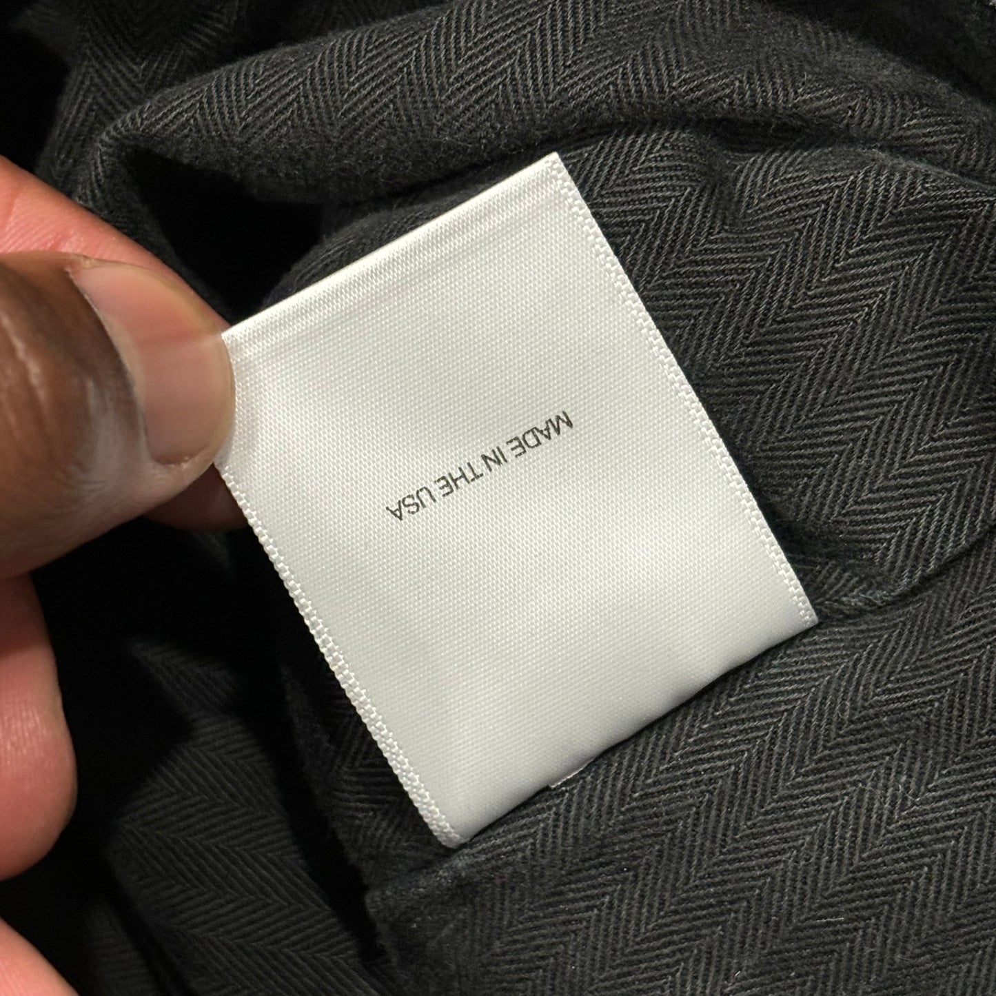 Enfants Riches Deprimes Grey Distressed Work Jacket