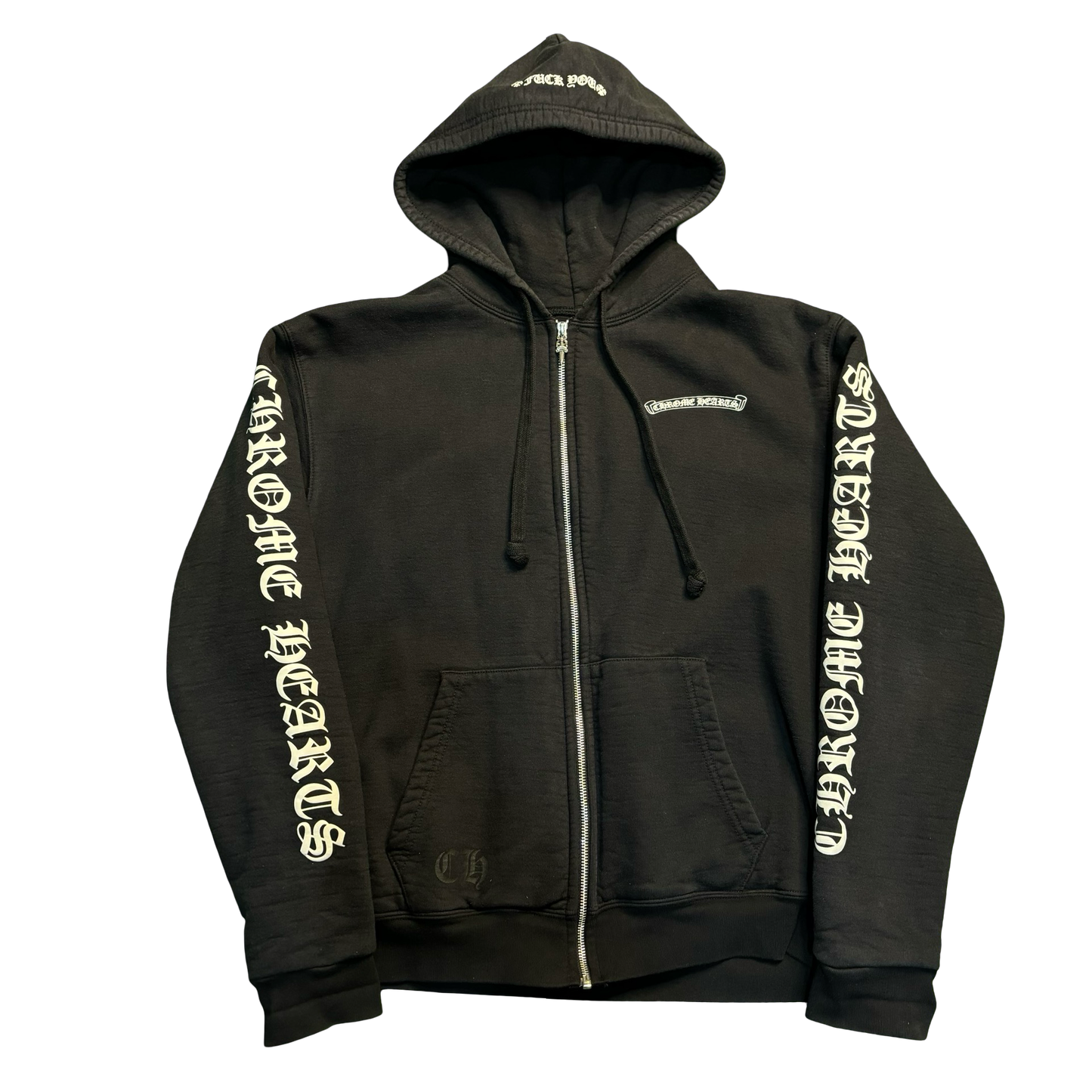 Chrome Hearts Thermal Script Logo Hoodie