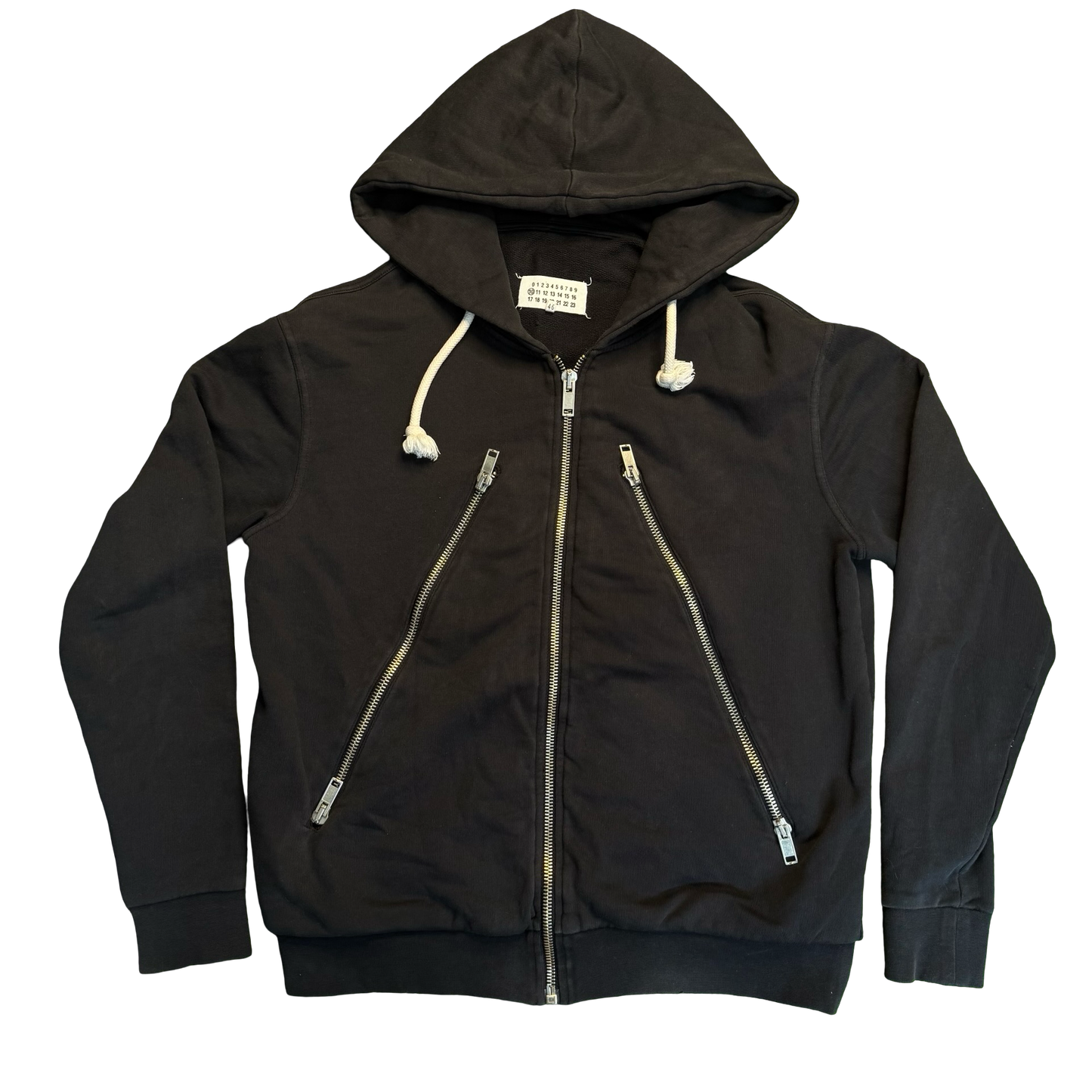 Maison Margiela Triple Zip Hoodie