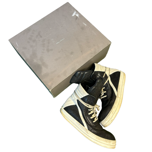 Rick Owens Crinkled Leather Geobaskets