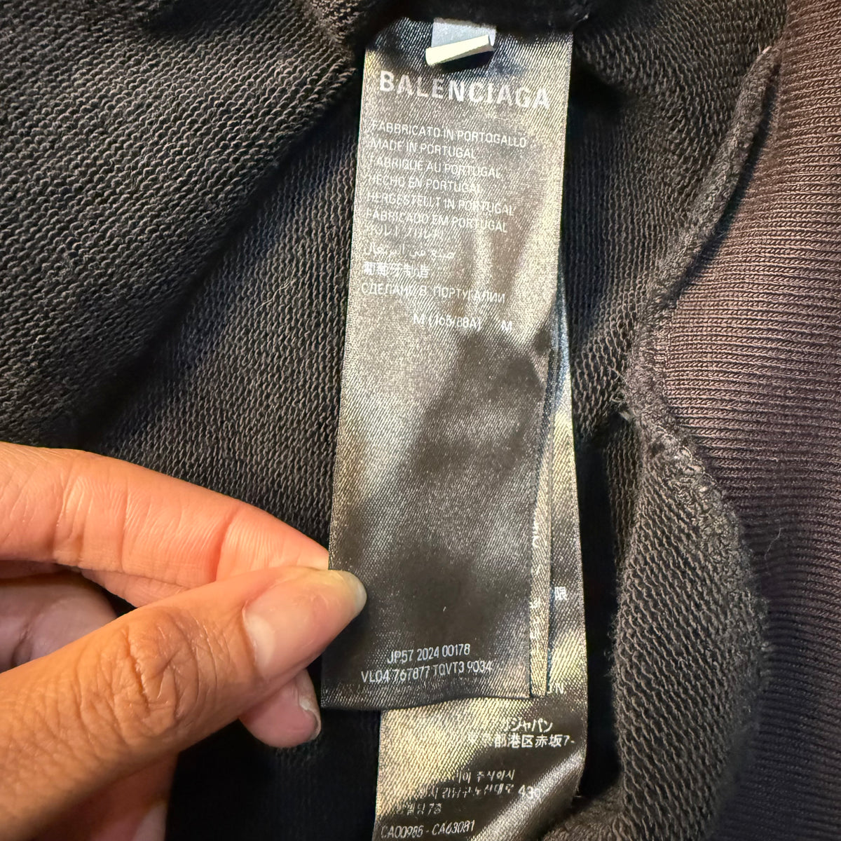 Balenciaga Metal BB Stencil Hoodie