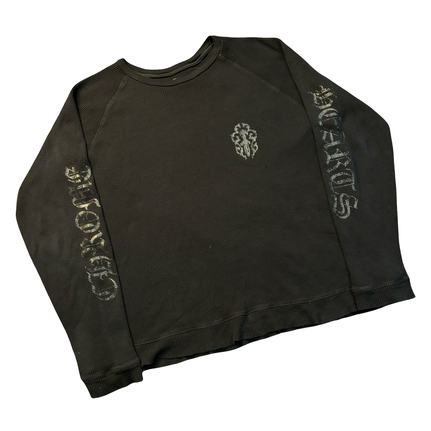 Chrome Hearts Thermal Scroll Logo Longsleeve Shirt