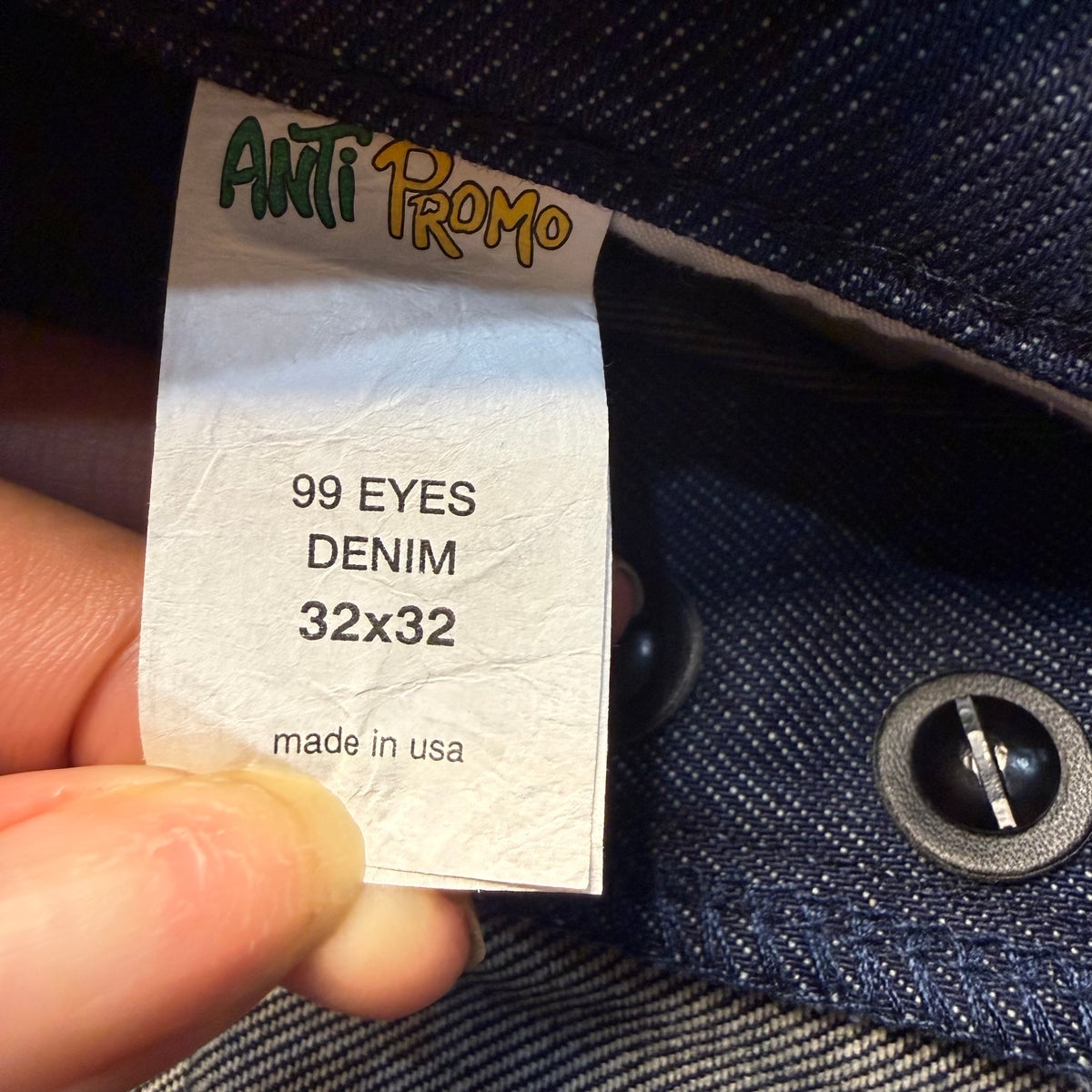 Matty Boy "Anti Promo 99 Eyes” Jeans