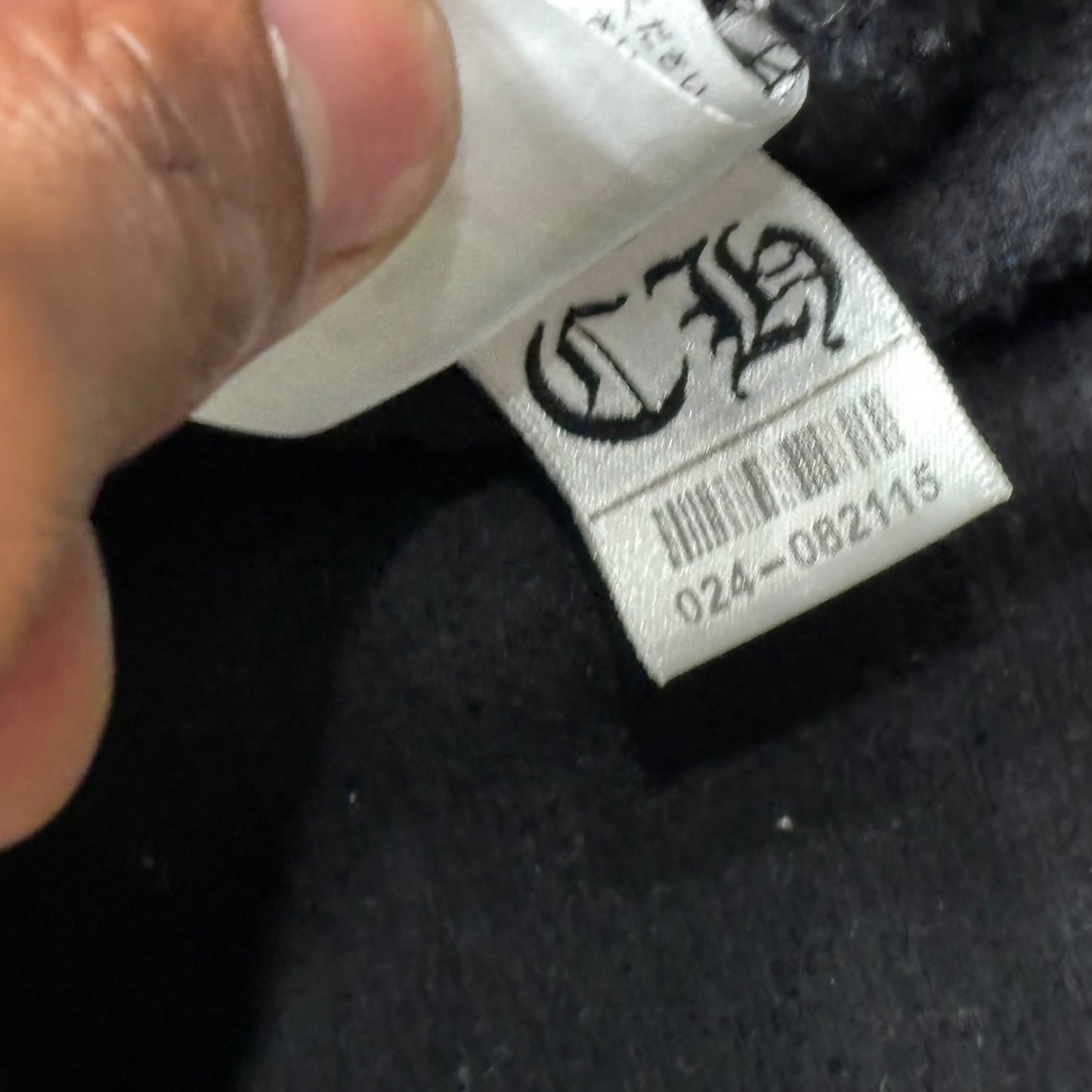 Chrome Hearts T-Bar Zip-Up Hoodie