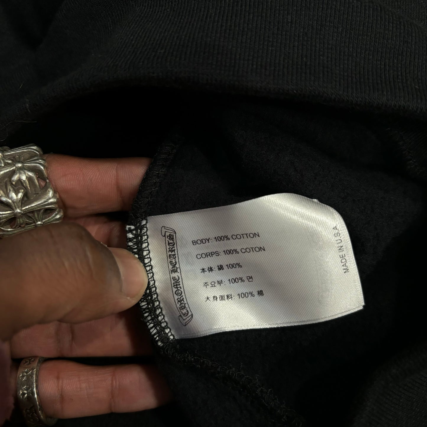 Chrome Hearts Friends and Family Floral Hoodie