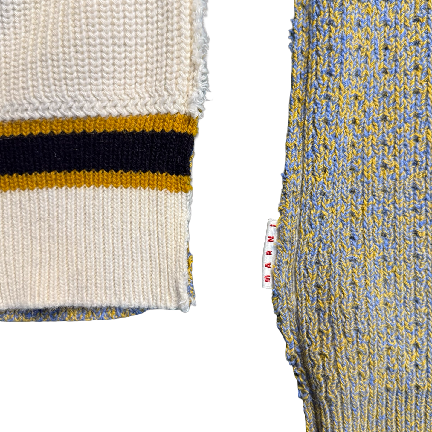 Marni Knitted V-Neck Sweater