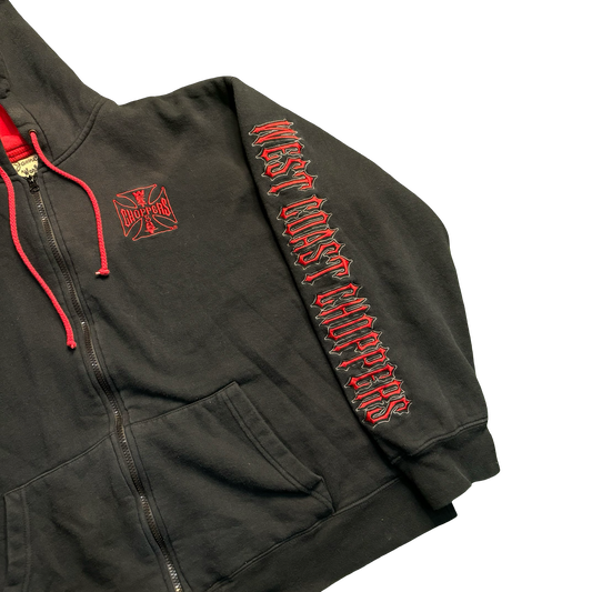 West Coast Choppers Thermal Zip-Up Hoodie