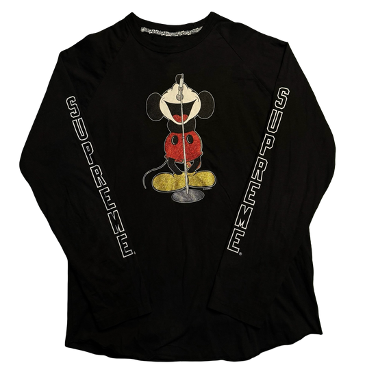 Supreme x Number (N)Ine Mickey Raglan Longsleeve Tee