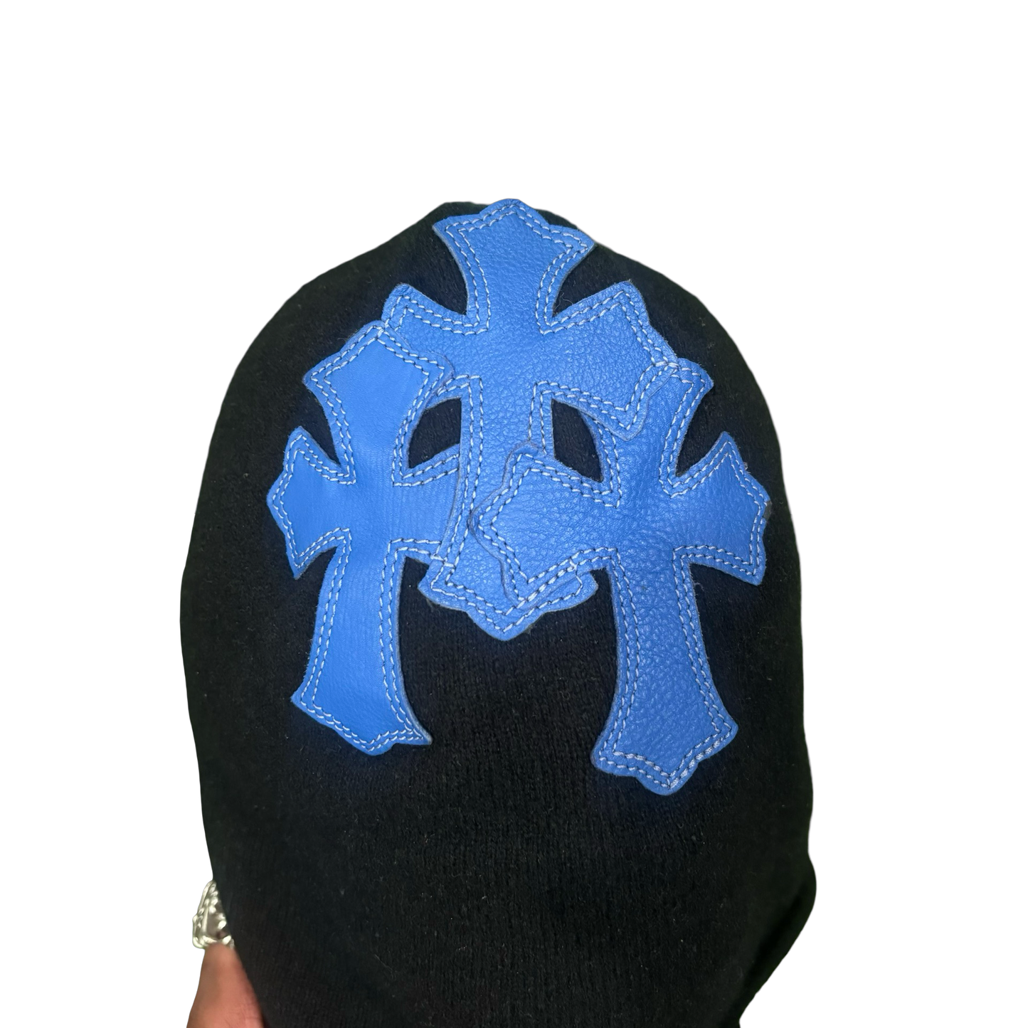Chrome Hearts Cashmere Triple Cross Mask