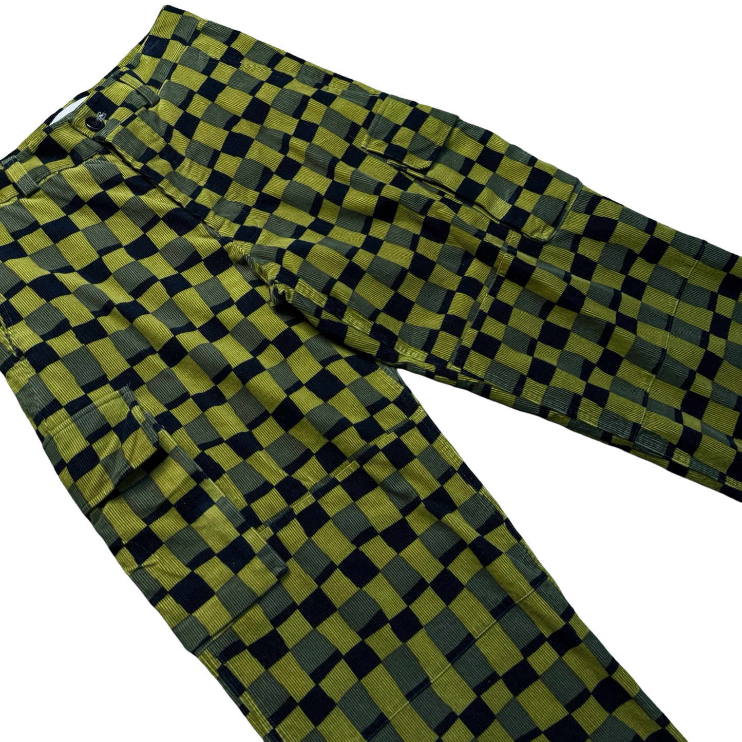 Marni Damier Corduroy Cargo Trousers