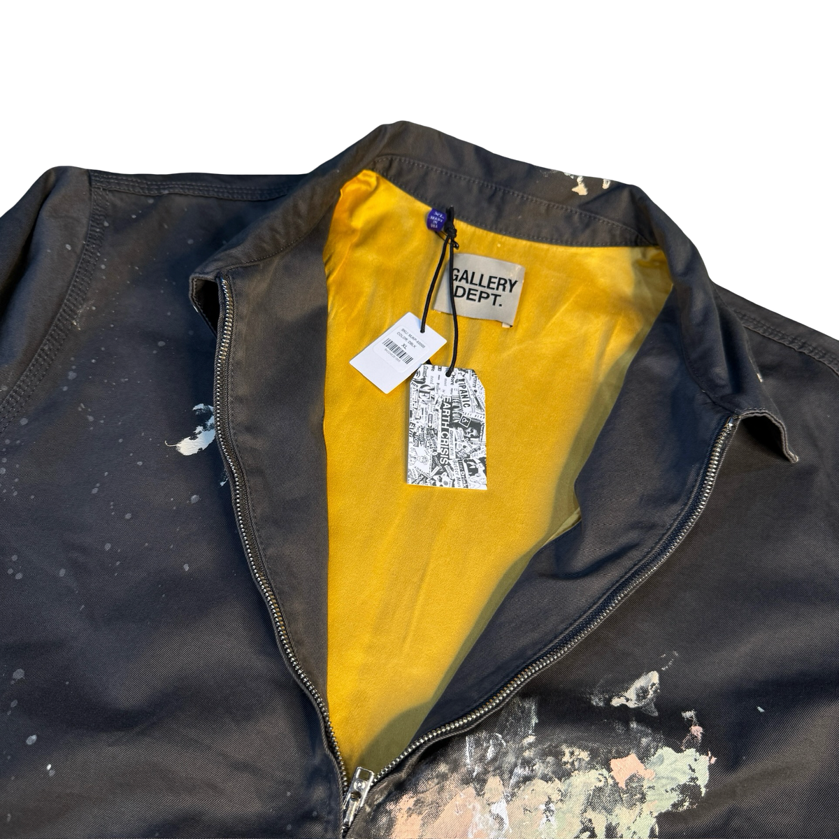 Gallery Dept. Montecito Paint-Splattered Jacket