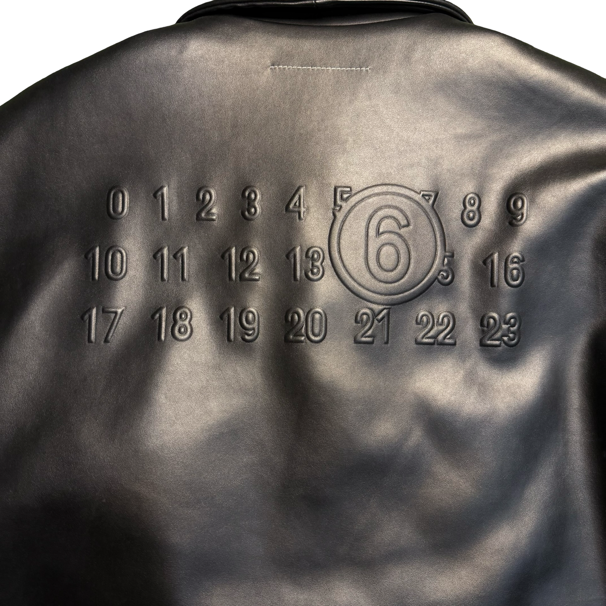 MM6 Maison Margiela Leather Car-Coat