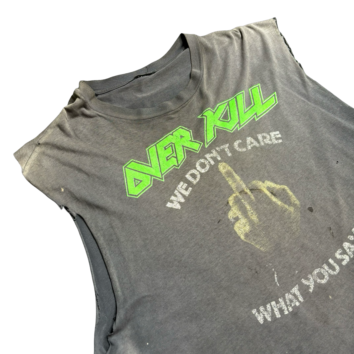 Vintage Overkill Cut Off Shirt