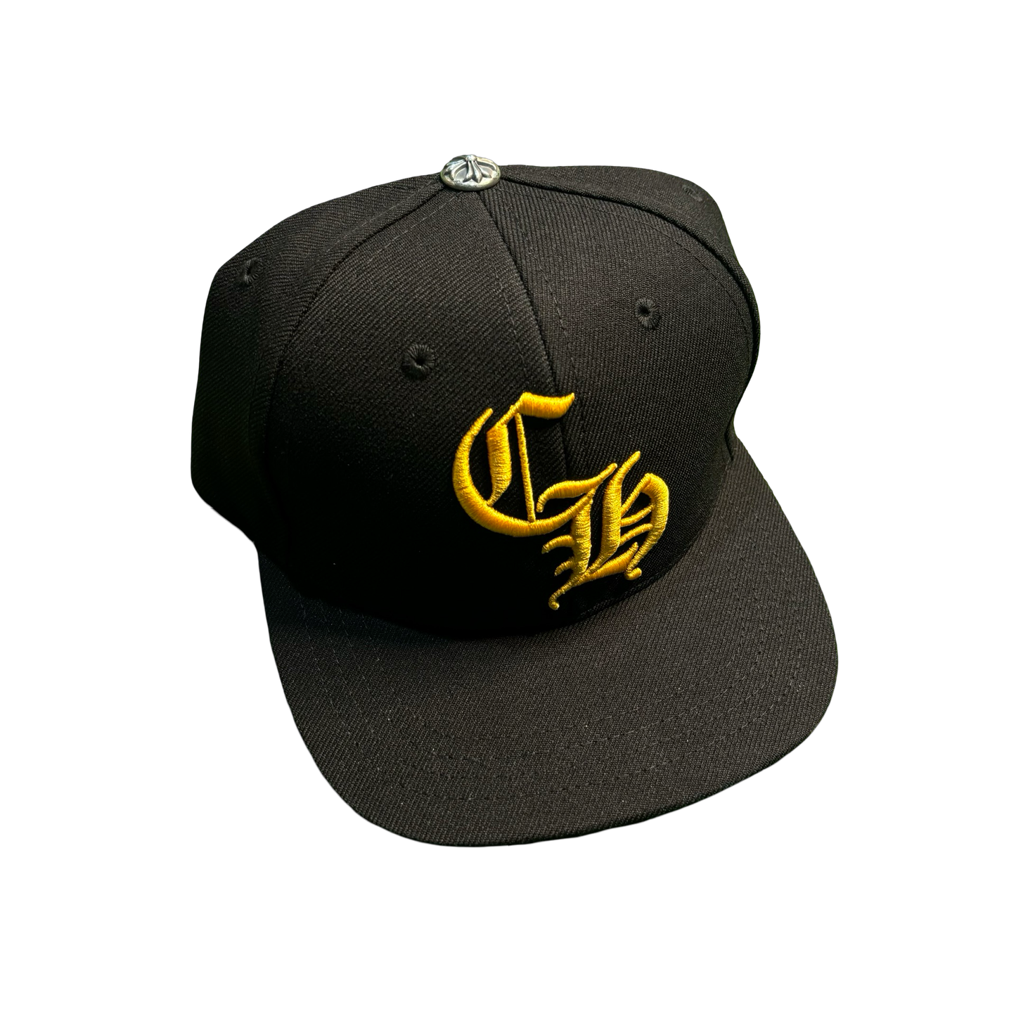 Chrome Hearts Black/Gold Baseball Hat