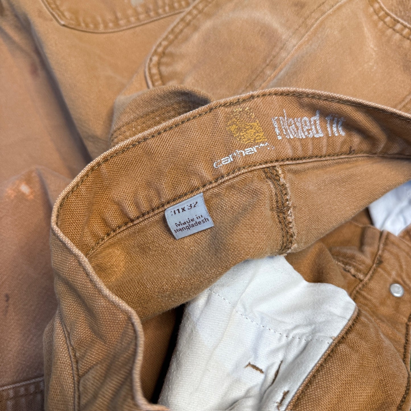 Distressed Carhartt Double Knee Painter Pants