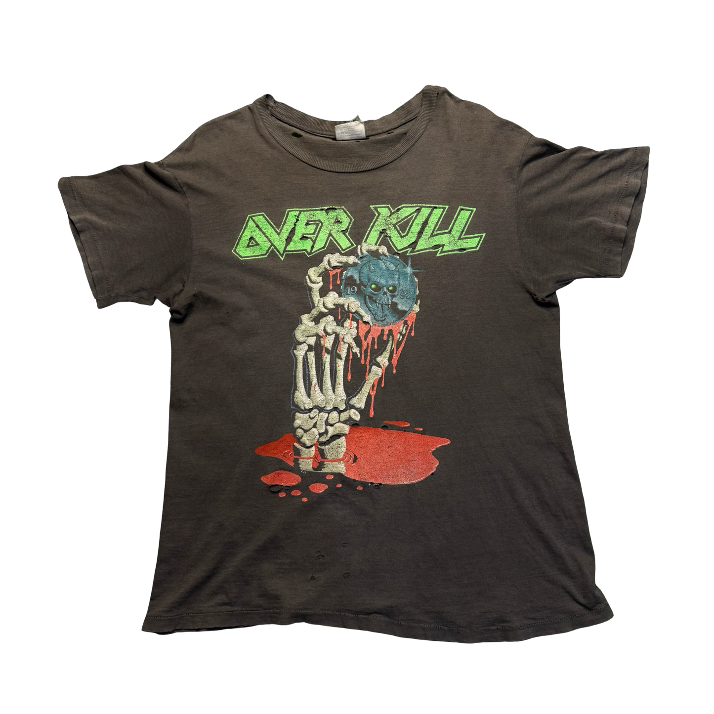 Vintage 1991 Overkill Blood Money Tee