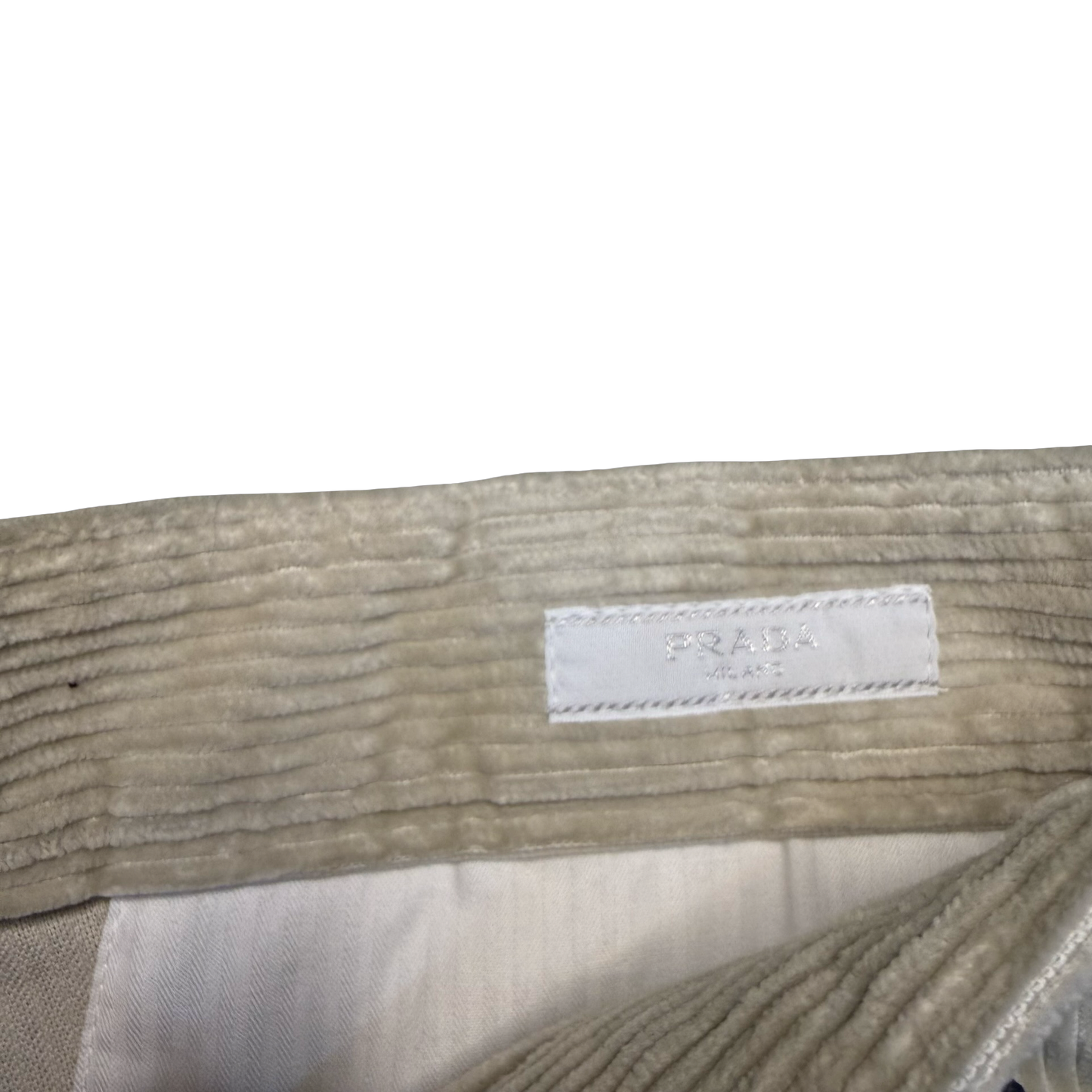 Prada Corduroy Cargo Pants