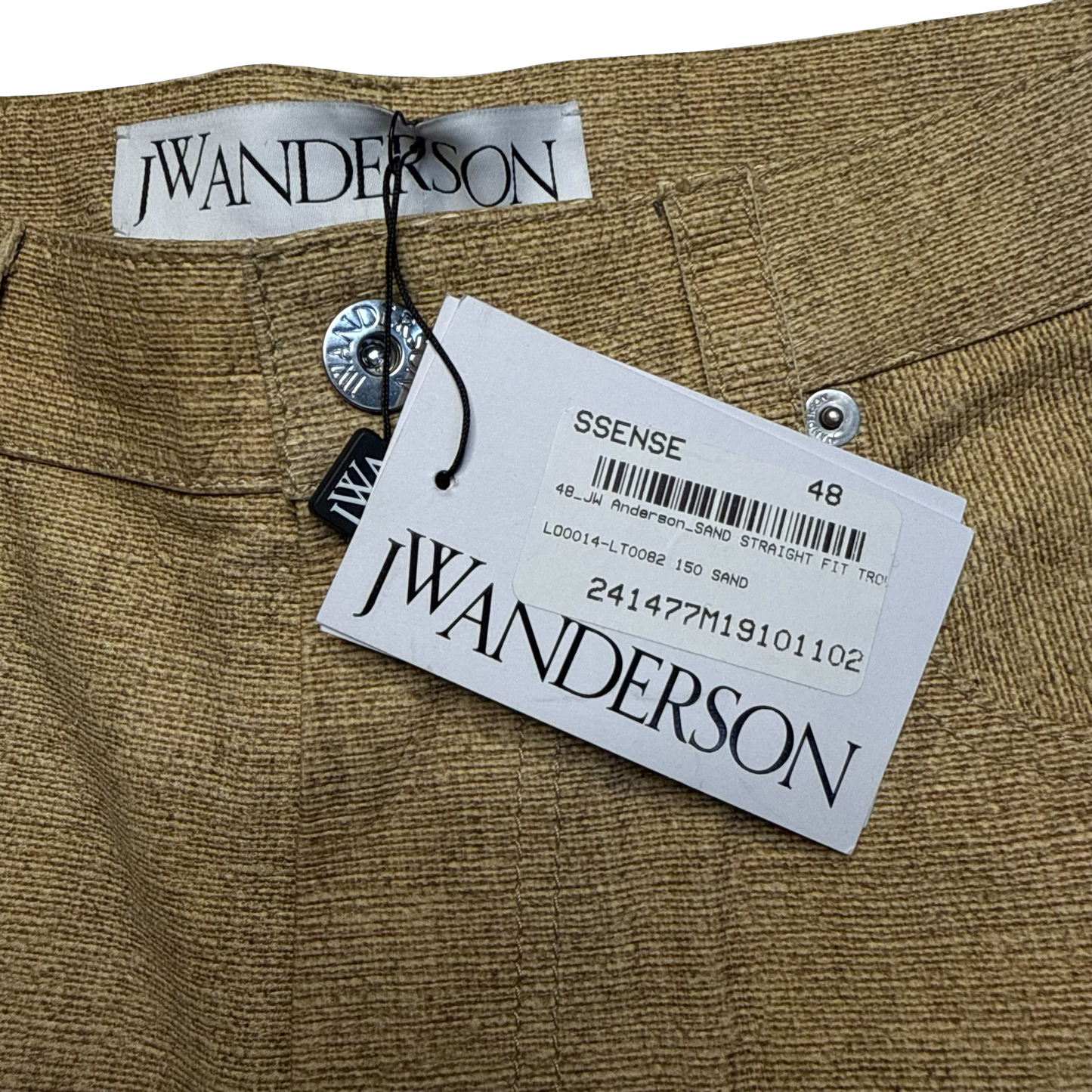 JW Anderson Straight Leg Trousers