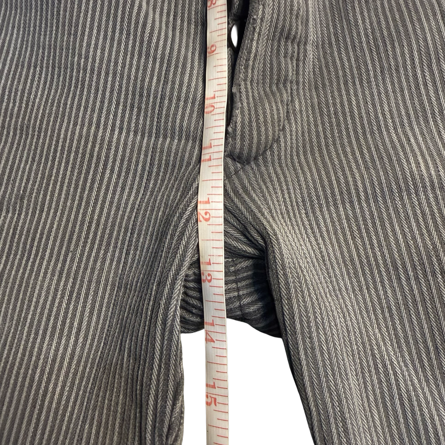 Vintage Distressed Pinstripe Pants