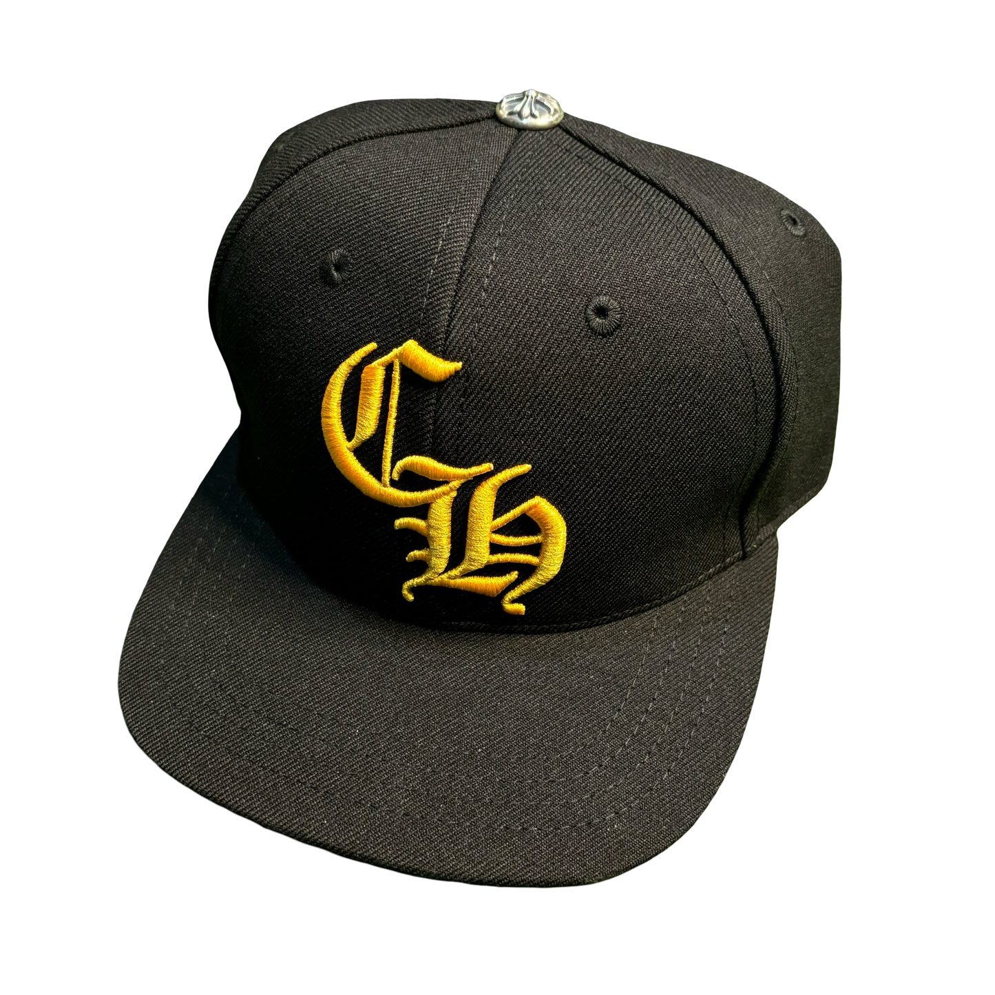 Chrome Hearts Black/Gold Baseball Hat