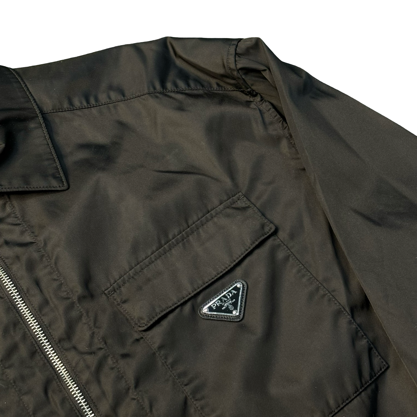 Prada Re Nylon Coaches Jacket