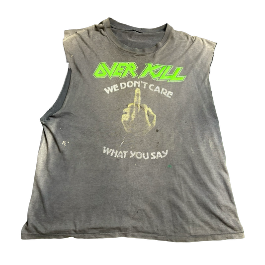 Vintage Overkill Cut Off Shirt