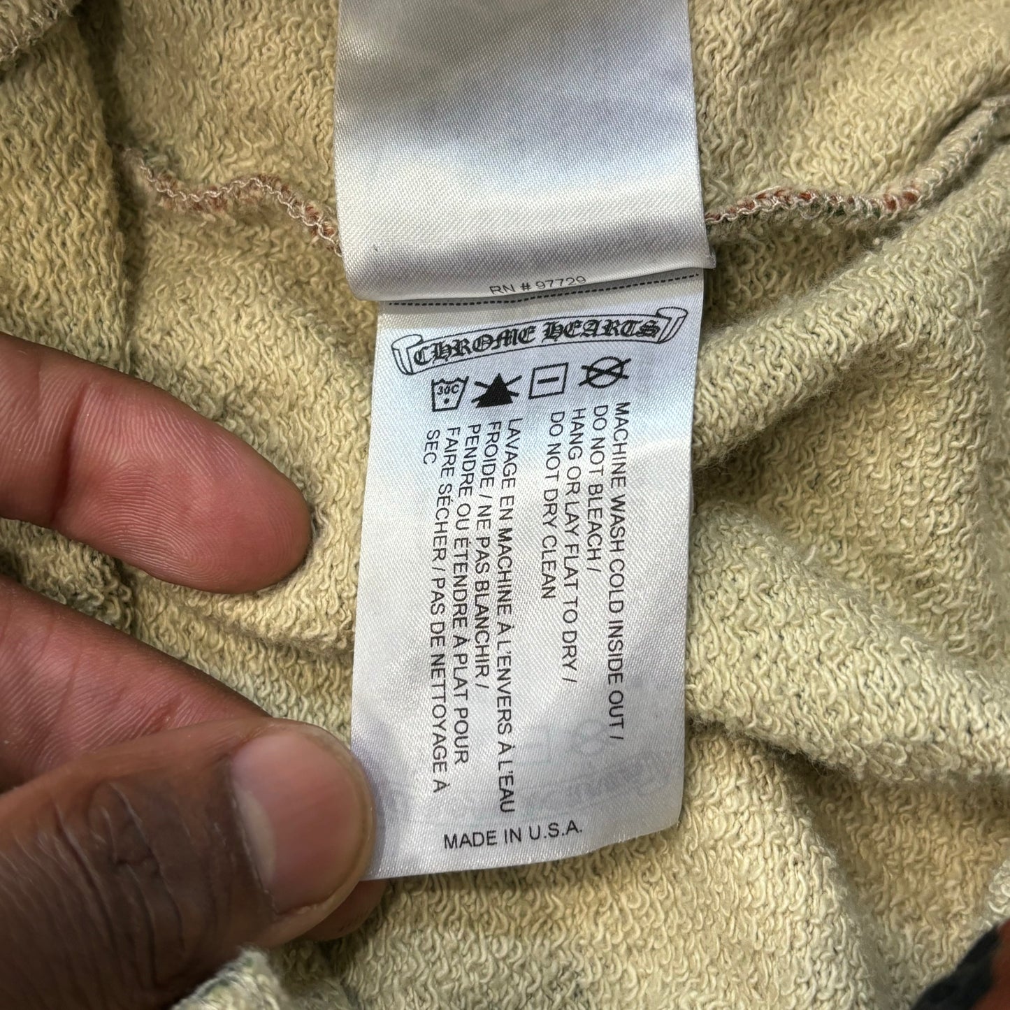 Chrome Hearts Matty Boy Camo Sweatpants