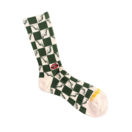 Chrome Hearts Green Matty Boy Socks