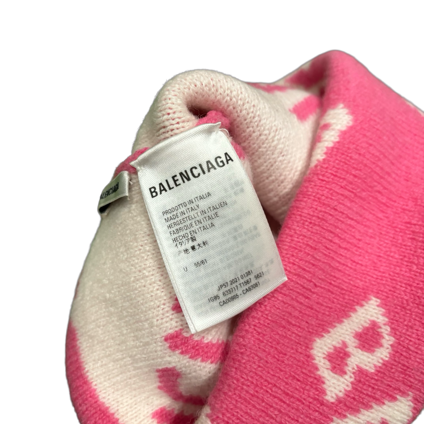 Balenciaga All Over Print Beanie