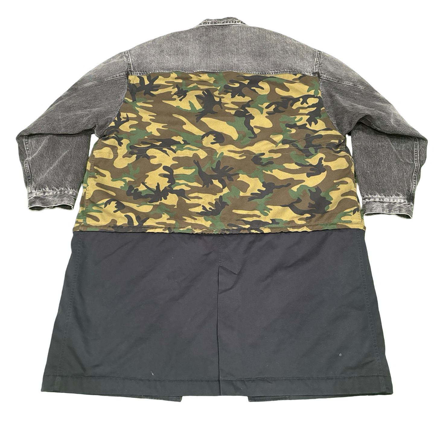 Balenciaga Camo Convertible Car Coat