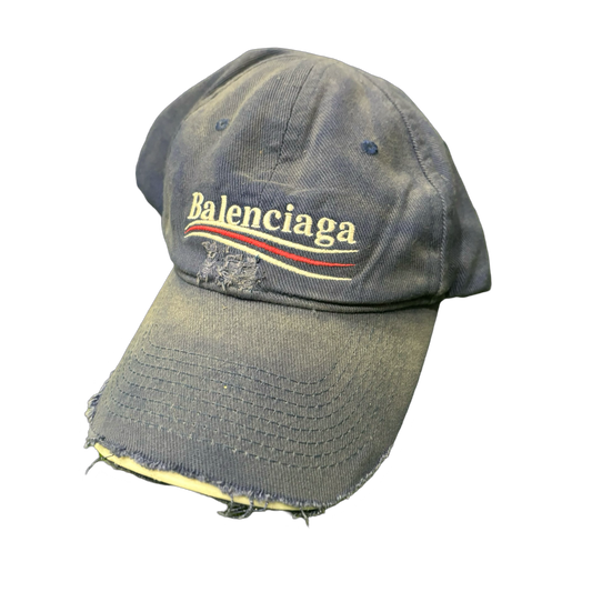 Balenciaga Distressed Campaign Hat